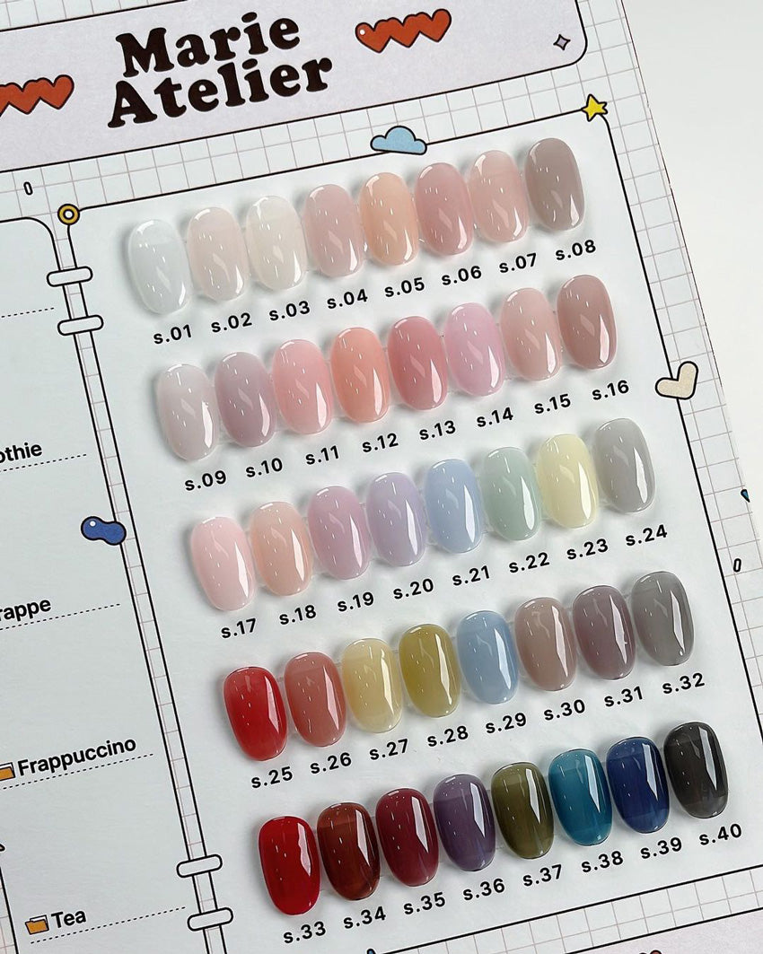 Marie Atelier 40 Syrup Color Full Set