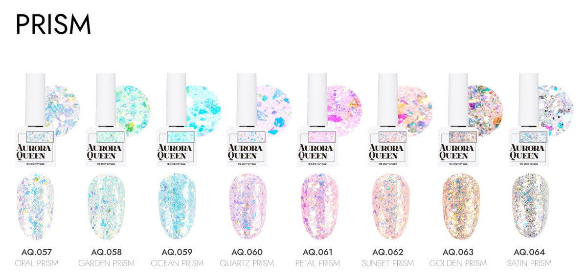 Aurora Queen Glitter Full Set - 160 Color Set