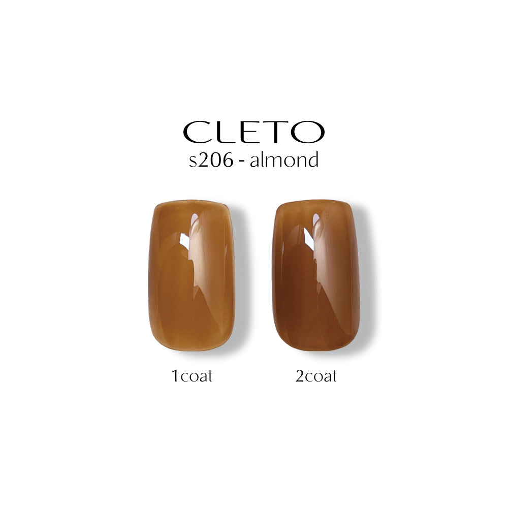 Cleto Syrup Gel S206 - Almond