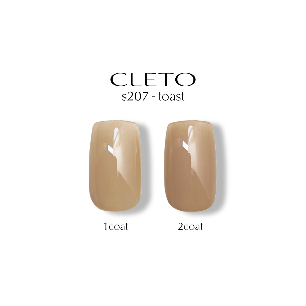 Cleto Syrup Gel S207 - Toast