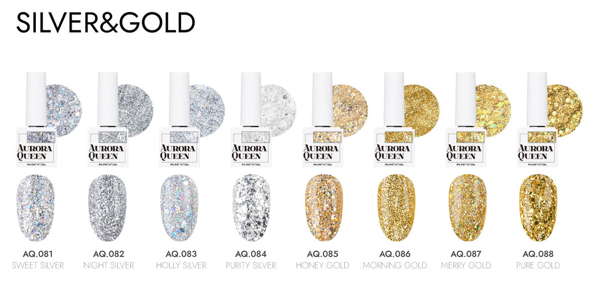 Aurora Queen Glitter Full Set - 160 Color Set