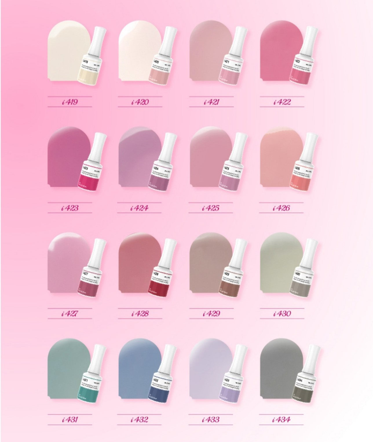 Izemi Pink Flirting Collection glow series