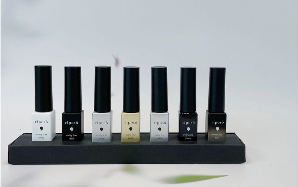 riposo Every Line Gel Collection - 7 Color Set