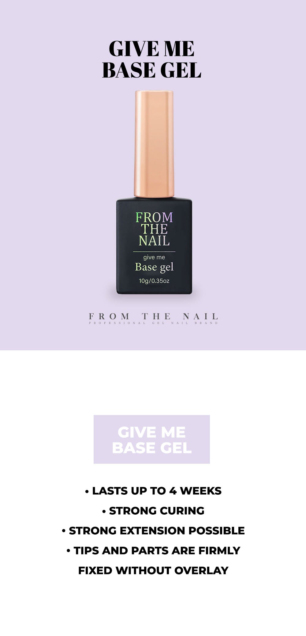 F Gel Give Me Base Gel