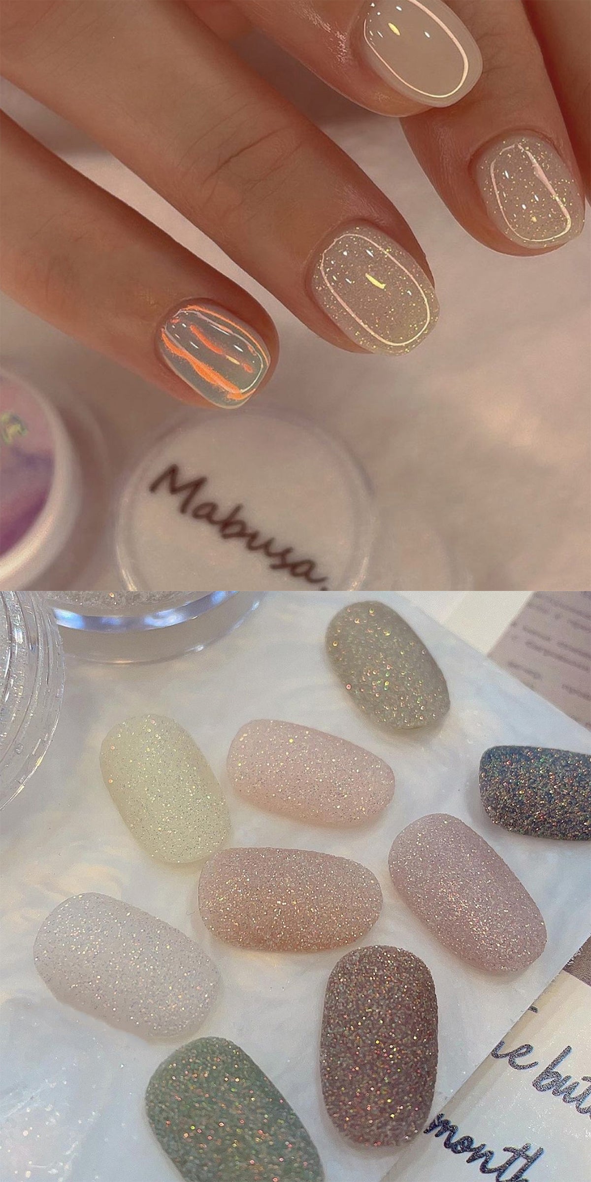 Mabusa Rose Glow Glitter