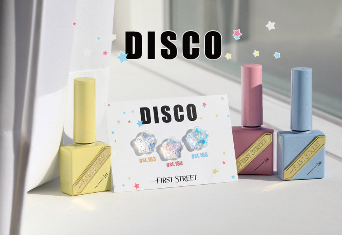 1st street disco glitter gel collection