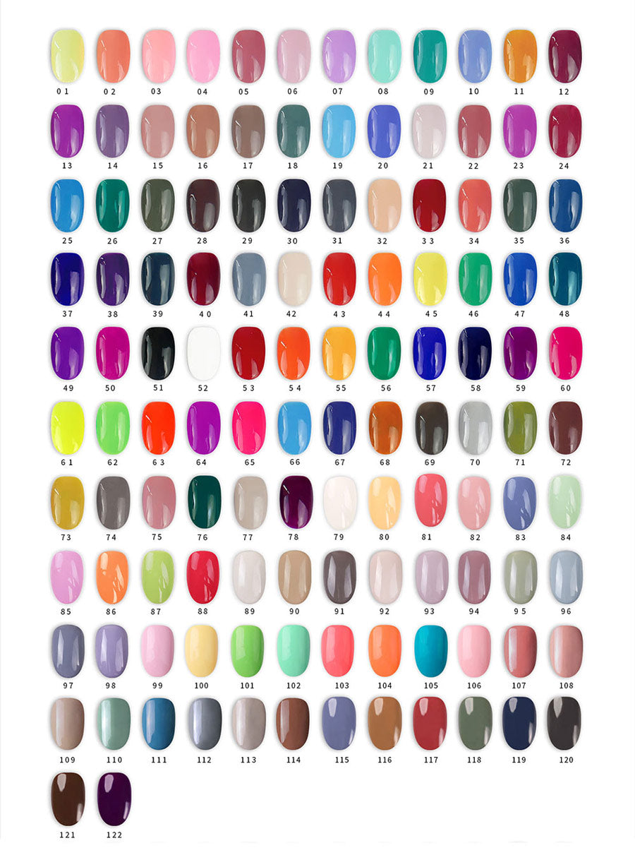 F Gel 122 Color Full Set – Zillabeau