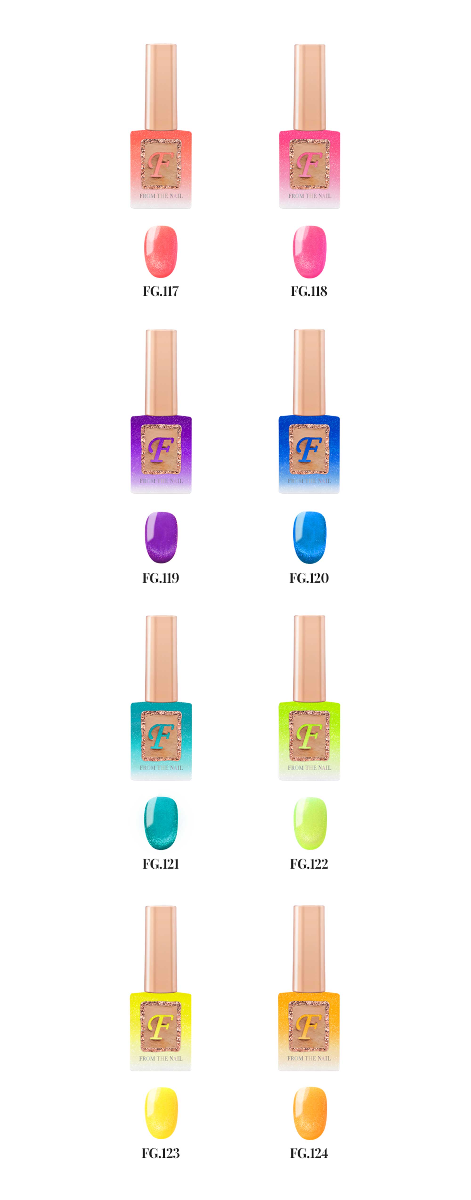 fgel kitsch up color chart