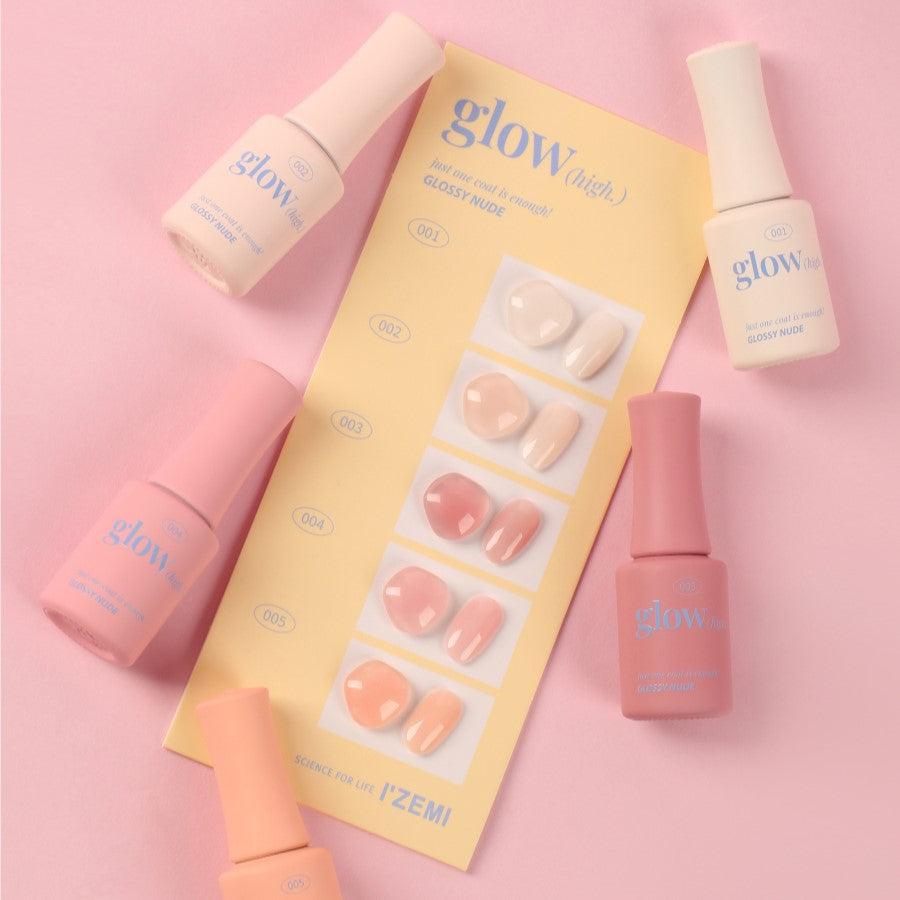 izemi glow high collection syrup gels