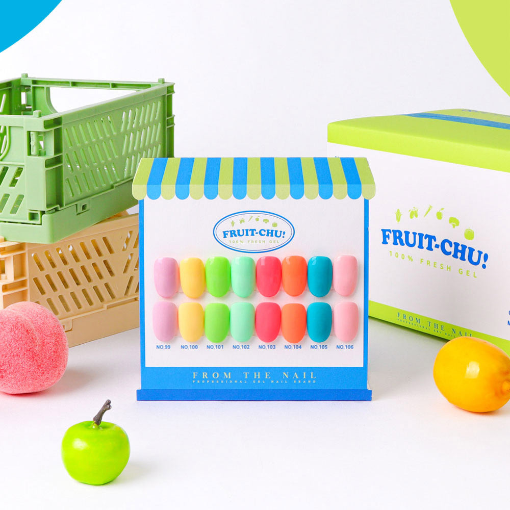 F gel fruit chu 8 color set