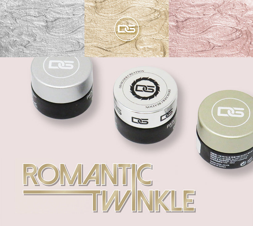 Dgel Romantic Twinkle Gel - 3 Color Set