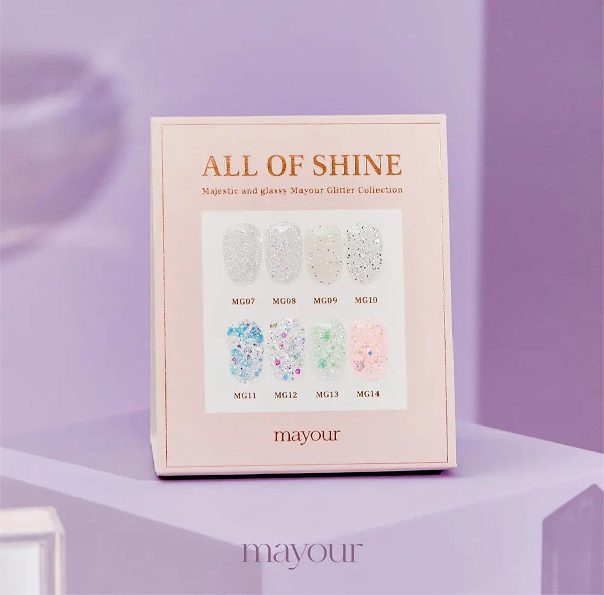 mayour all of shine color chart