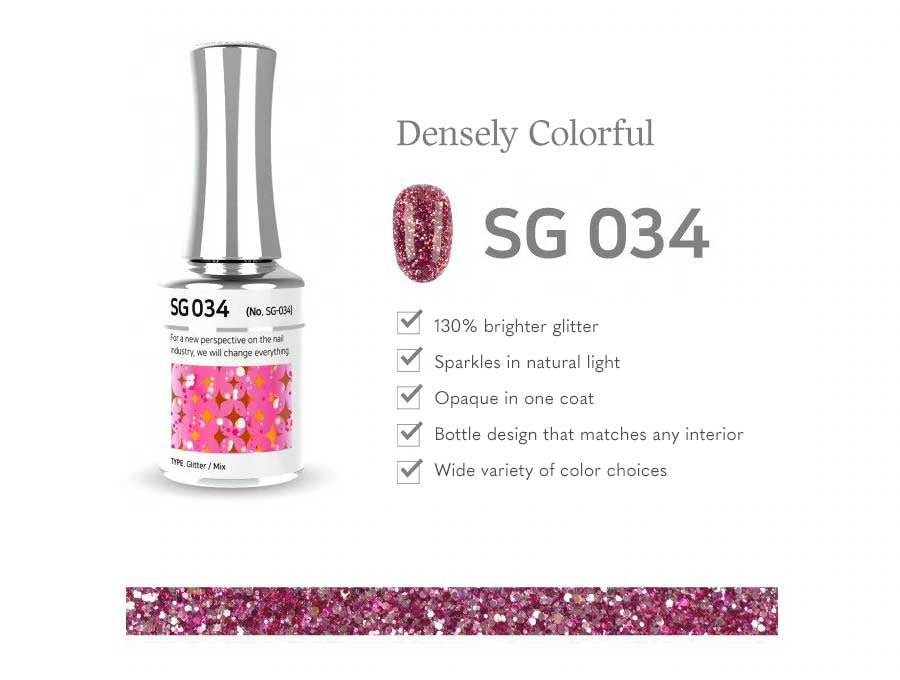 izemi glitter gel sg034