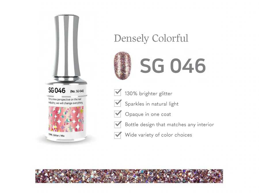 izemi glitter gel sg046