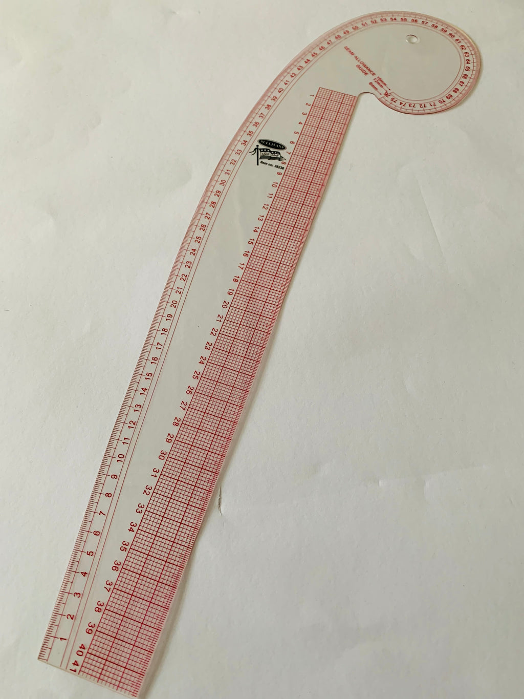 French Curve Choose from imperial or metric measuurements —   - Sewing Supplies