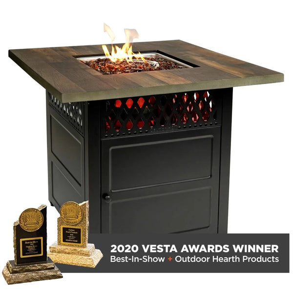 Award Winning Dual Heat Fire Pit Patio Heater