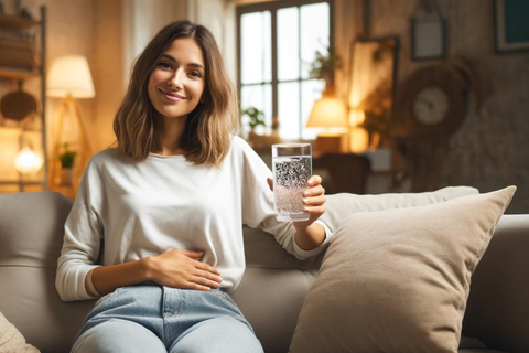 does sparkling water help with bloating