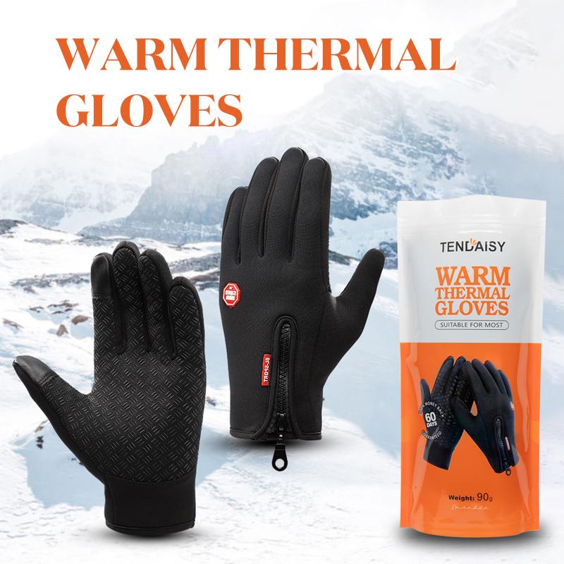 warm thermal gloves cycling running driving gloves