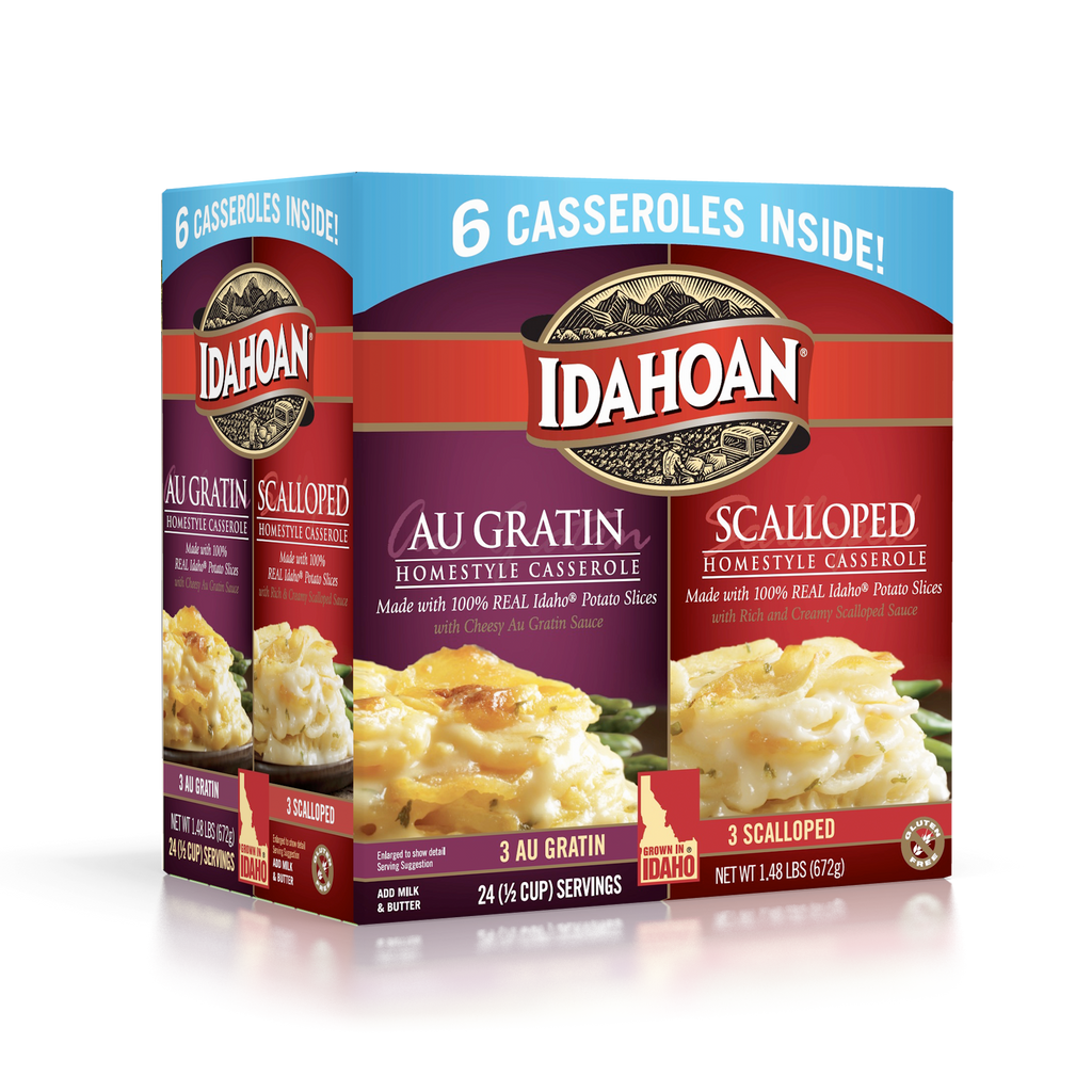 Idahoan® Au Gratin & Scalloped Homestyle Casserole Combo Pack (3 of ea