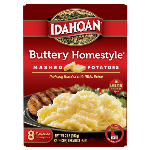 Our Brand Mashed Potatoes Homestyle Microwavable Family Size - 32 oz pkg