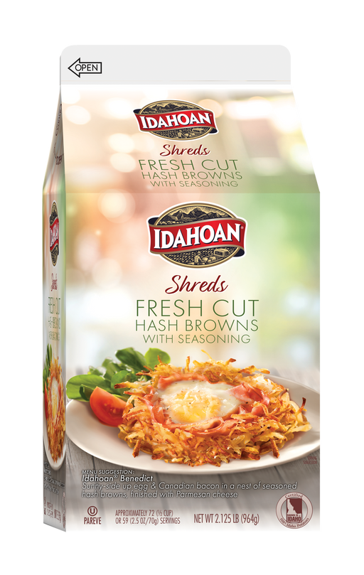 Idahoan Potato Shreds, Triple Cheese