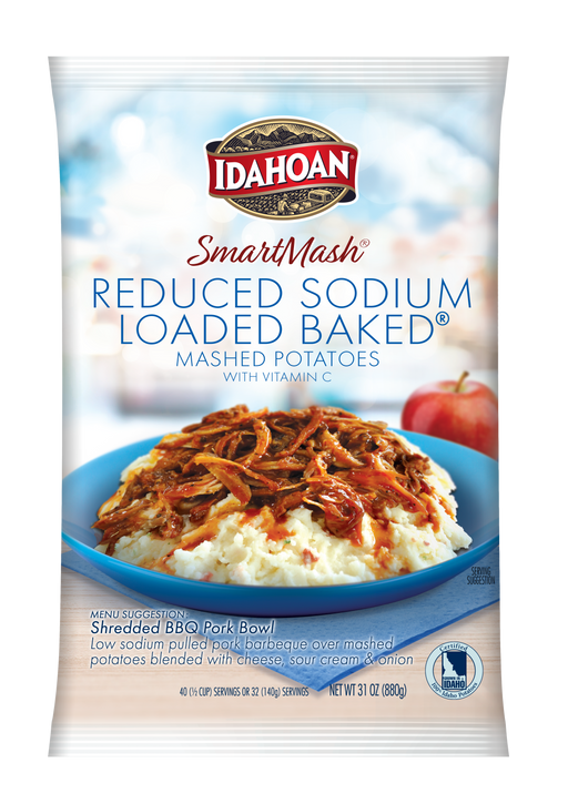 Idahoan Flakes Instamash Mashed Potatoes Mix 28 oz. Pouch - 12/Case