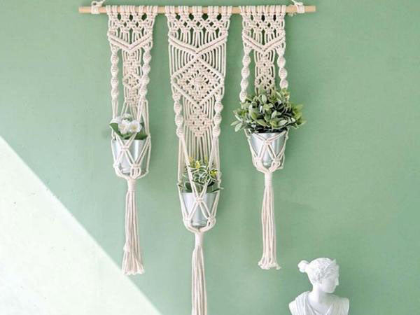 Macramé Flowerpot Hanger