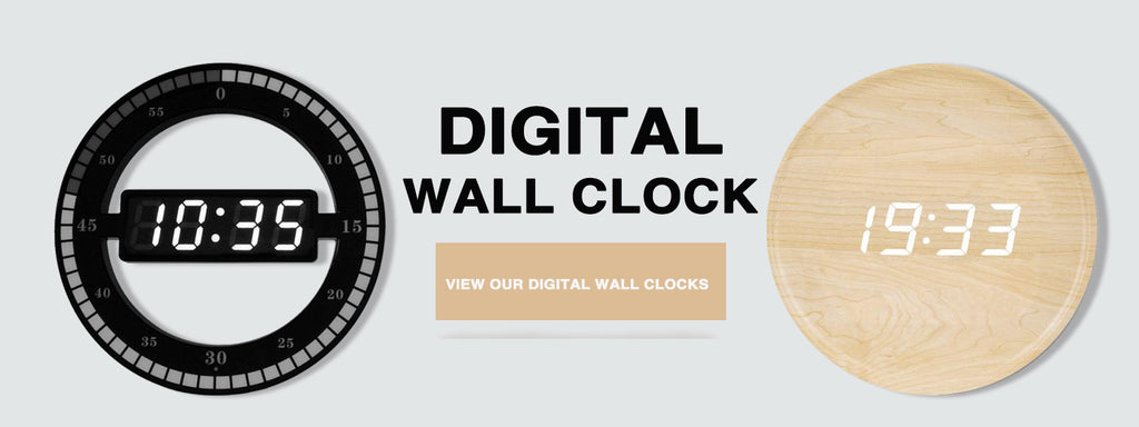 digital wall clock