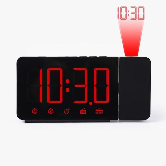 Red Projection Alarm Clock | My Clock