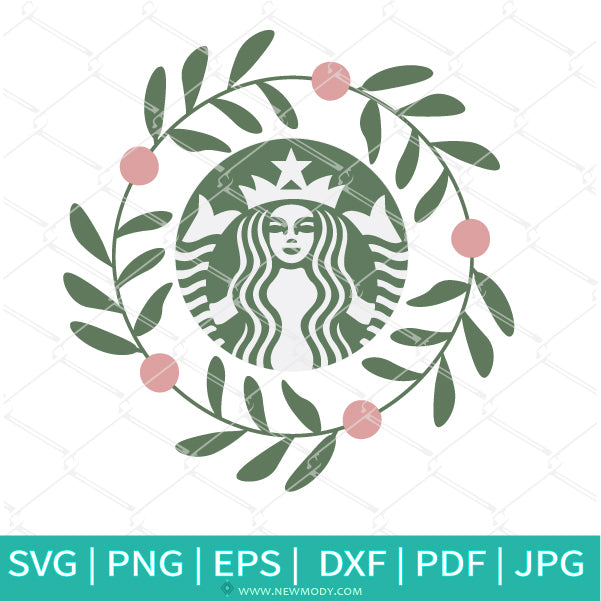 Download Floral Circle Frame Strabucks Svg Floral Monogram Svg Circle Frame