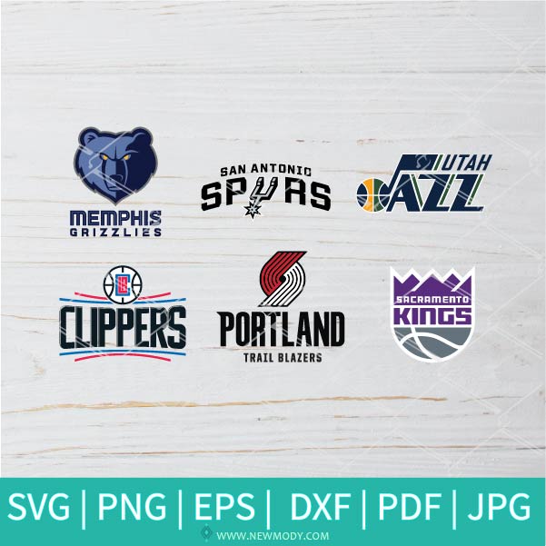 Download NBA Logo Bundle Svg - NBA SVG - Basketball Svg -NBA teams ...