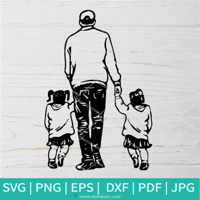 Free Free 300 Like Daughter Silhouette Father Daughter Svg SVG PNG EPS DXF File