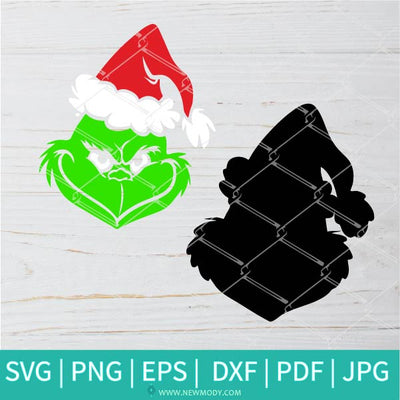 grinch im booked svg