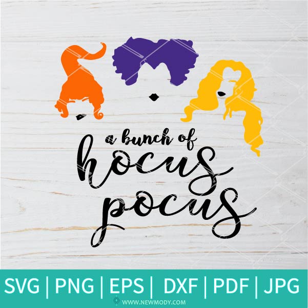 A Bunch Of Hocus Pocus Svg Colored Hocus Pocus Svg Sanderson Siste