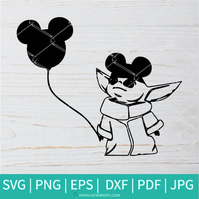 Free Free 185 Baby Yoda Mickey Ears Svg SVG PNG EPS DXF File