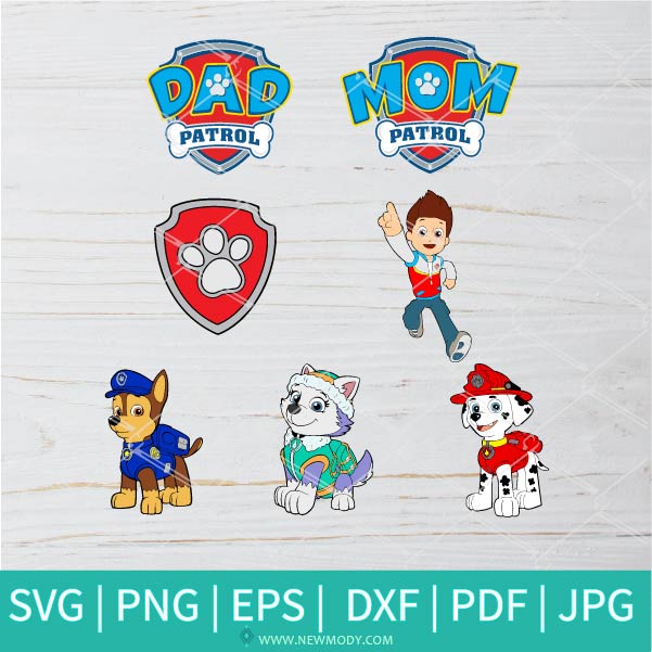 Free Free Paw Patrol Svg Bundle 890 SVG PNG EPS DXF File