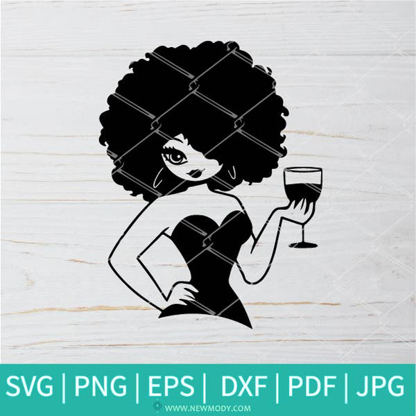 Download Wine Diva SVG - Wine Svg - Wine Glass Svg - Diva svg