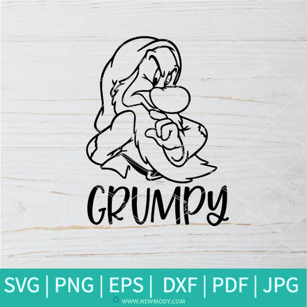 Download Grumpy SVG - Seven Dwarfs Grumpy SVG - Seven Dwarfs SVG