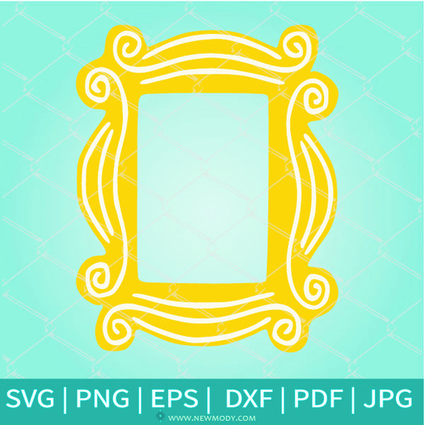 Download Picture Frame Friends SVG - Border Friends SVG
