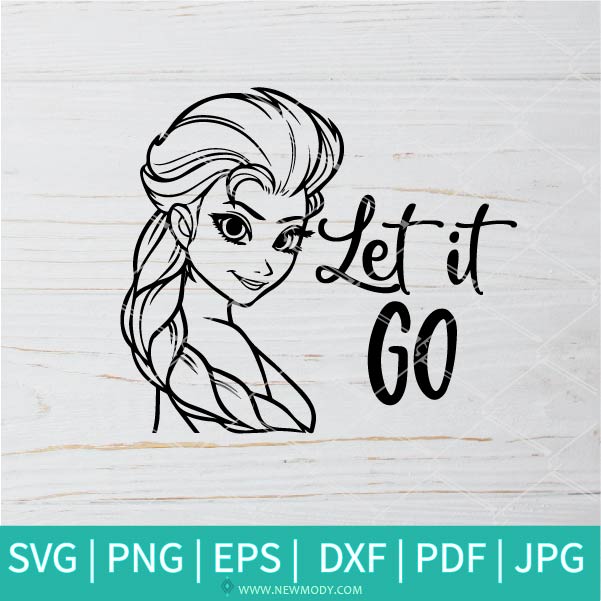 Download Let It Go SVG - Princess Elsa SVG - Disney SVG