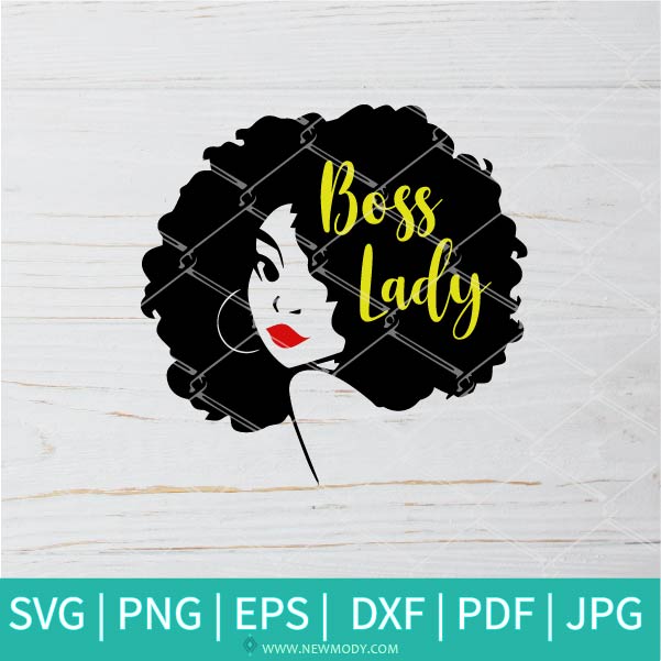 Download Boss Lady Svg African Queen Svg Black Girl Magic Svg Afro Woman