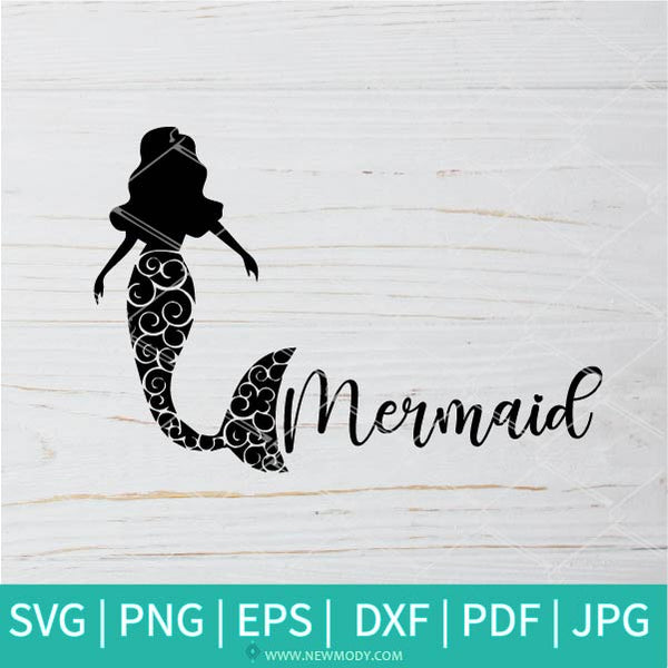 Download Mermaid SVG - Summer SVG - Summer Vibes SVG - Beach SVG