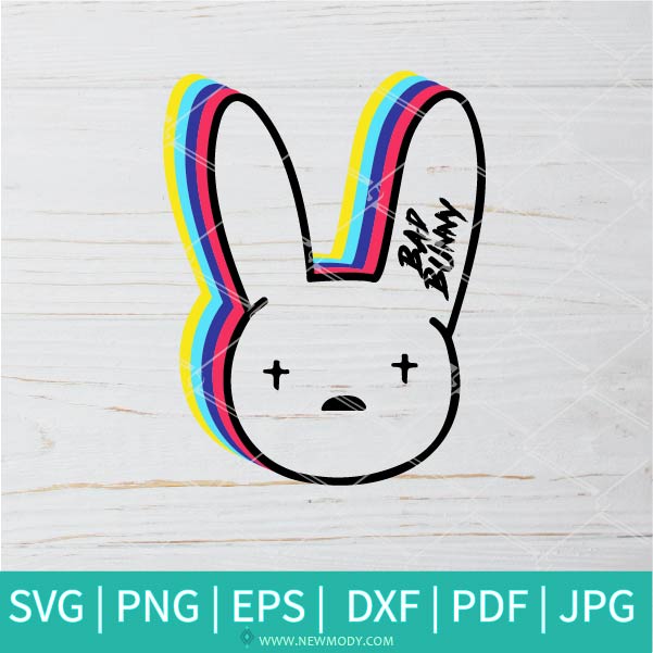 bad bunny outline svg bad bunny svg el conejo malo svg bad bunny outline svg bad bunny svg