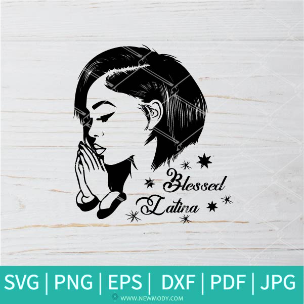 Download Blessed Latina Svg Simply Blessed Svg Thanksgiving Svg Blessed S SVG, PNG, EPS, DXF File