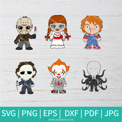 Free Free 131 Horror Characters Friends Svg SVG PNG EPS DXF File