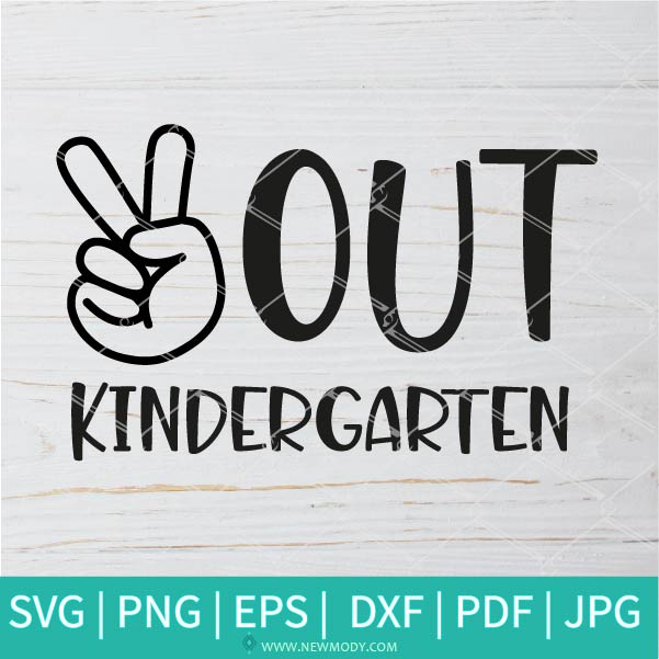 Free Free 302 Silhouette Cameo Peace Out Kindergarten Svg Free SVG PNG EPS DXF File