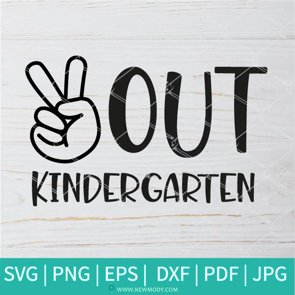 Free Free 282 Peace Out Kindergarten Svg SVG PNG EPS DXF File