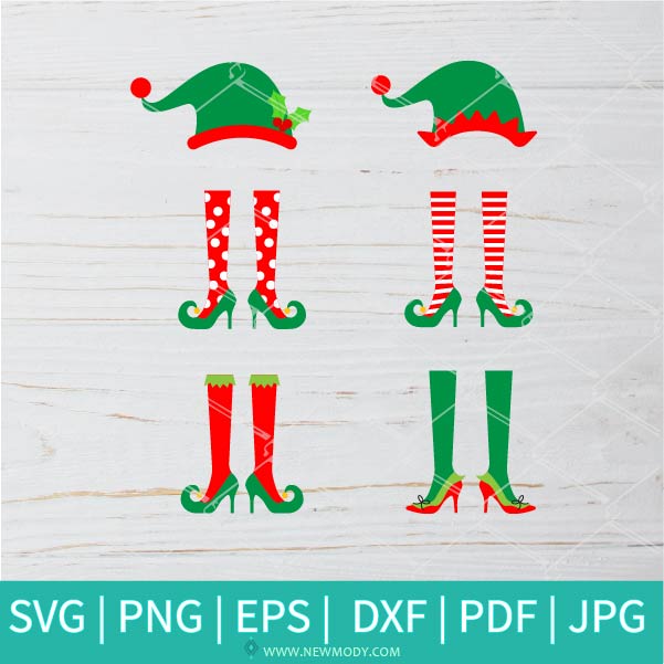 Christmas Elf Bundle Svg Christmas Elf Svg Elf Svg Elf Shoes Svg
