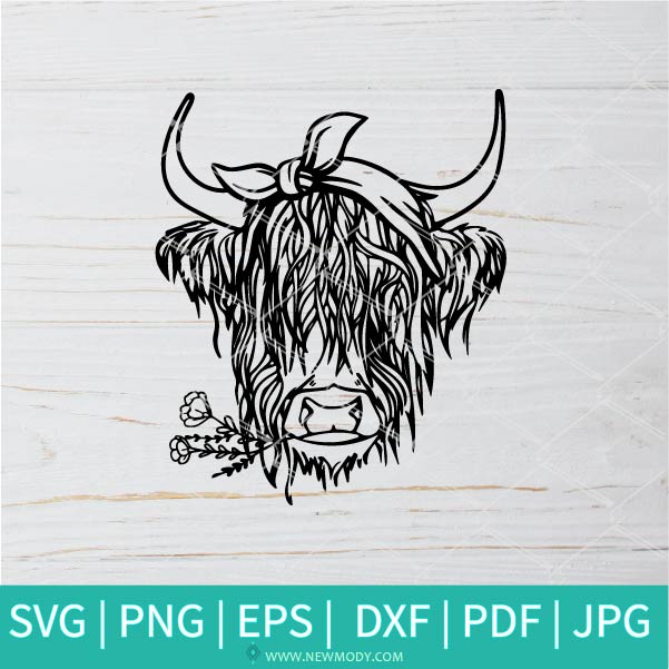 Free Free 136 Highland Cow Svg SVG PNG EPS DXF File