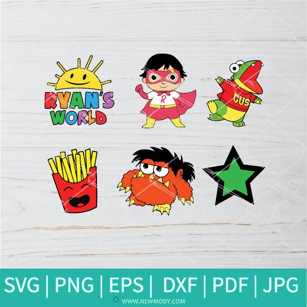 Download Paper Png Silhouette Dxf Ryan S World Svg File For Cricut Ryan S World Digital Stickers Labels Tags